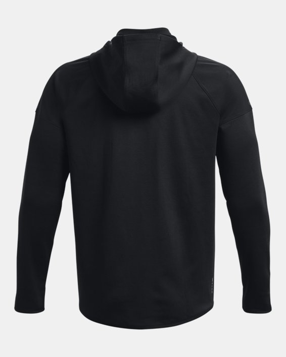 Men's UA RUSH™ Warm-Up Full-Zip in Black image number 5